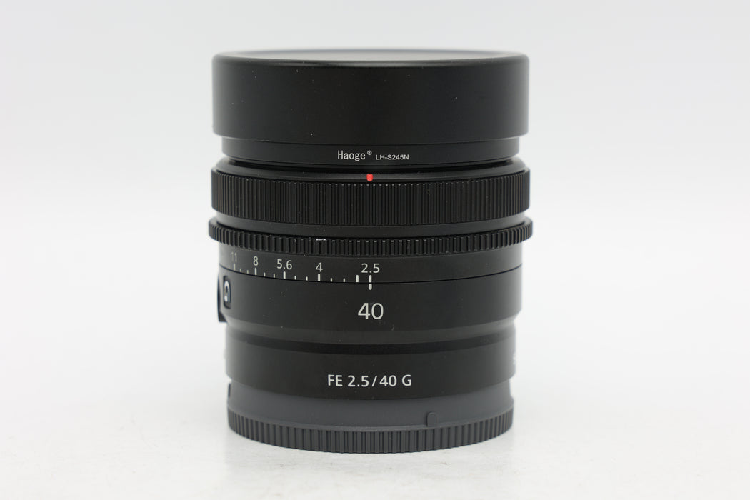 Used Sony FE 40mm f2.5 G (VG)