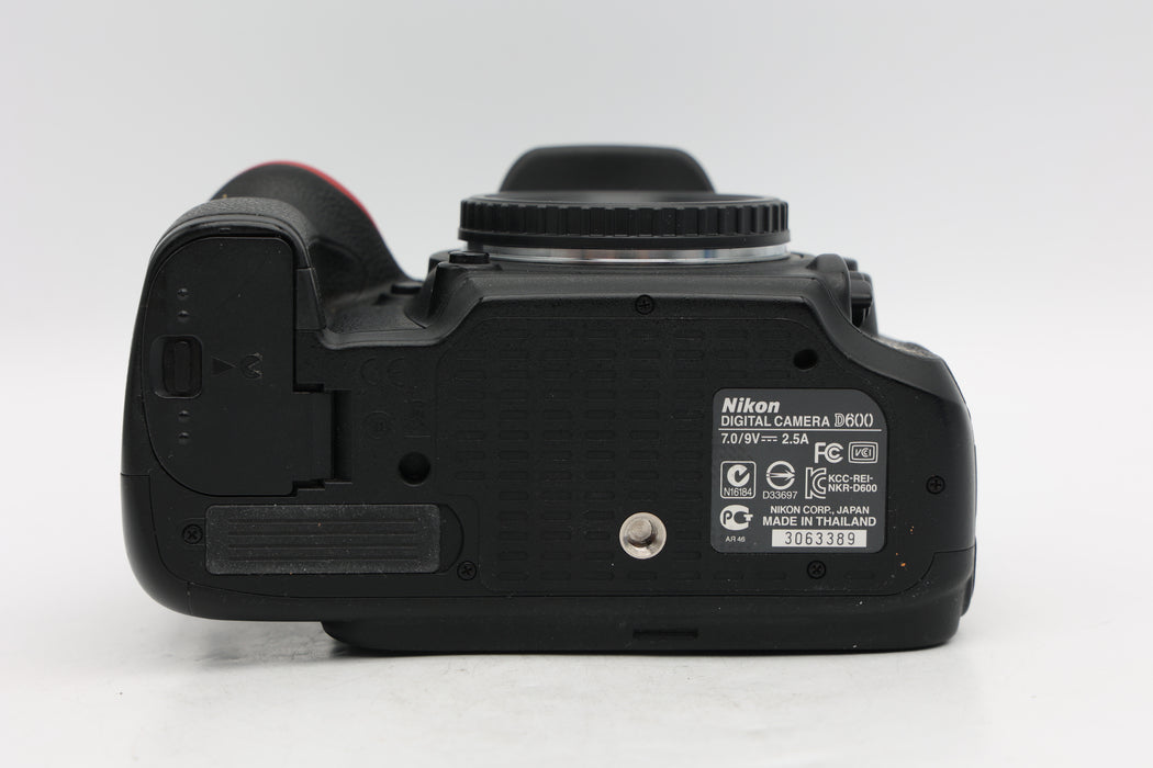 Used Nikon D600 Body (VG)