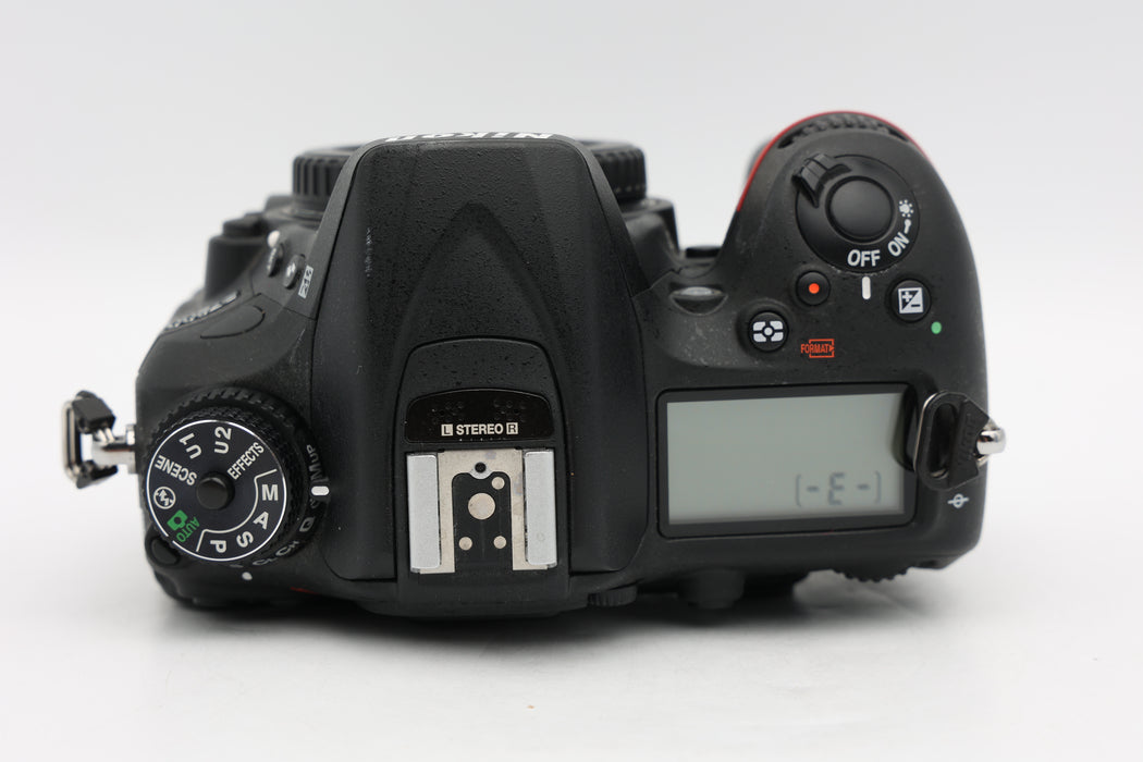 Used Nikon D7200 Body (VG)