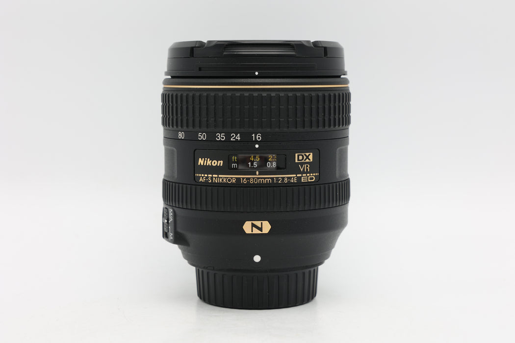 Used Nikon AF-S 16-80mm VR DX (EX)