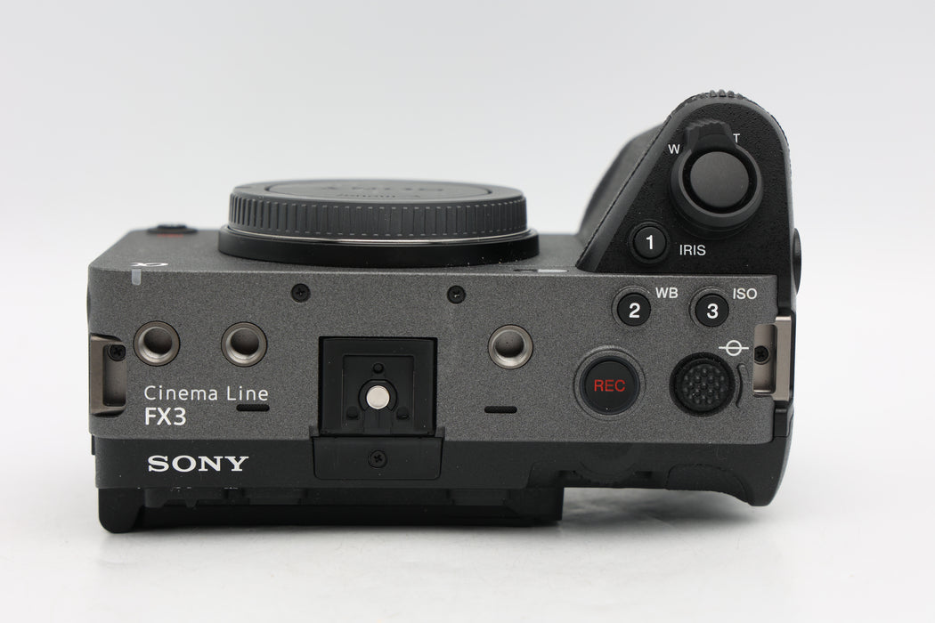 Used Sony FX3A w/ XLR-H1 (EX)