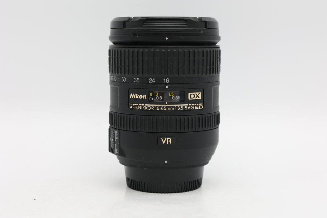 Used Nikon AF-S 16-85mm DX VR (VG)