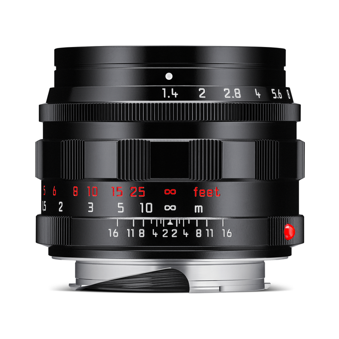 Leica Summilux-M 50mm f/1.4 Lens - Glossy Black Paint Finish