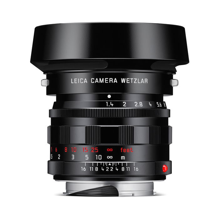 Leica Summilux-M 50mm f/1.4 Lens - Glossy Black Paint Finish