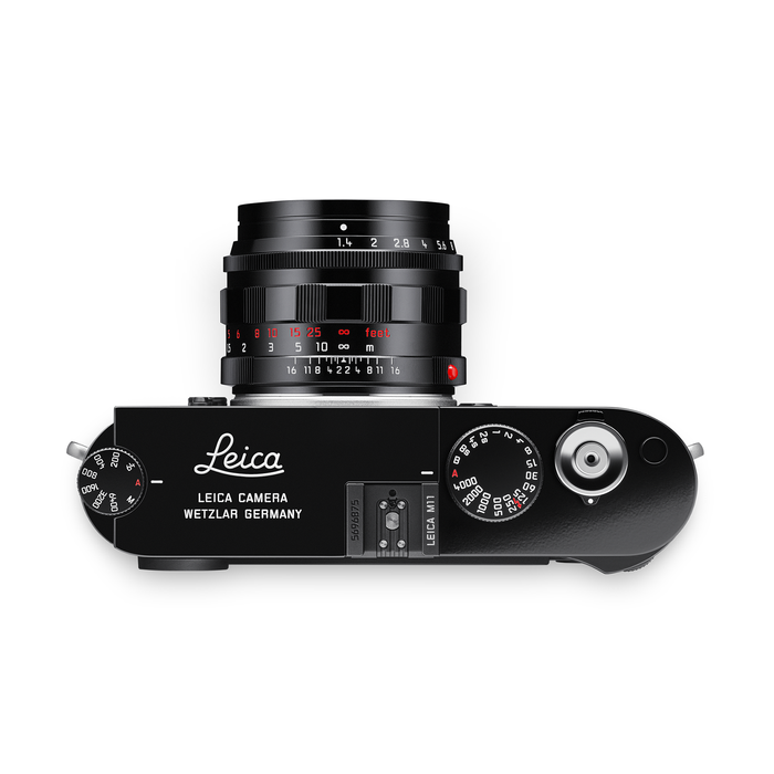 Leica Summilux-M 50mm f/1.4 Lens - Glossy Black Paint Finish