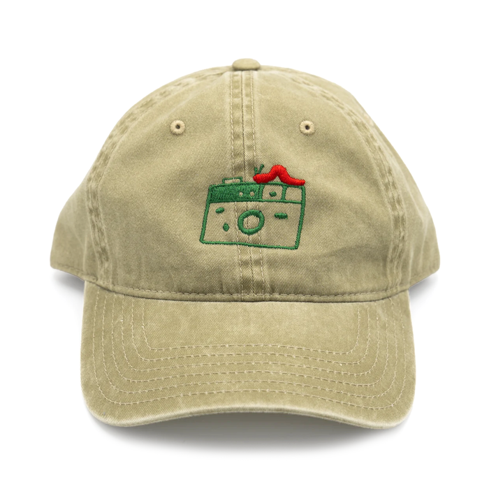 Glazer's Camera Caterpillar 6-Panel Low Profile Dad Hat - Khaki