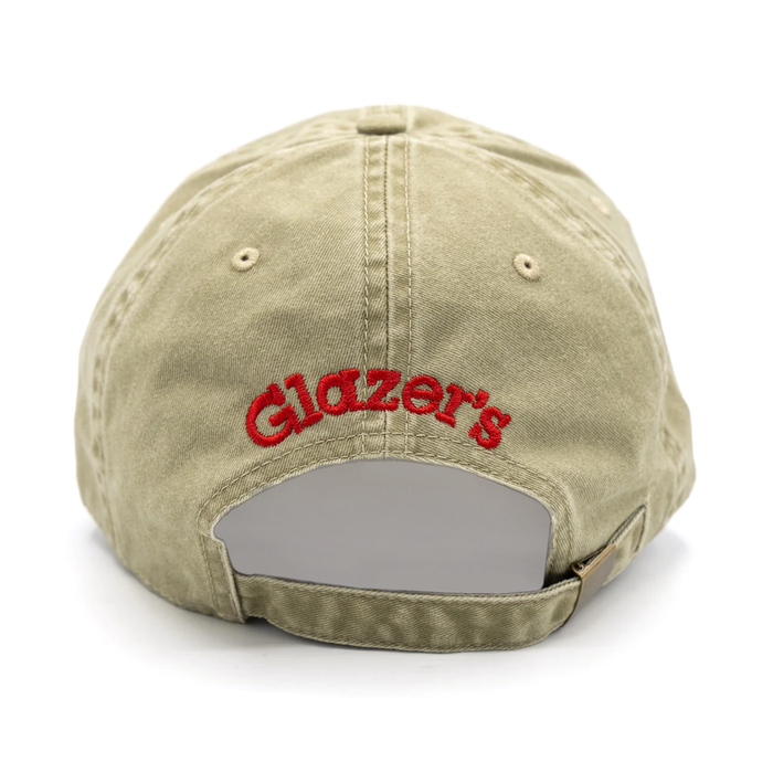 Glazer's Camera Caterpillar 6-Panel Low Profile Dad Hat - Khaki