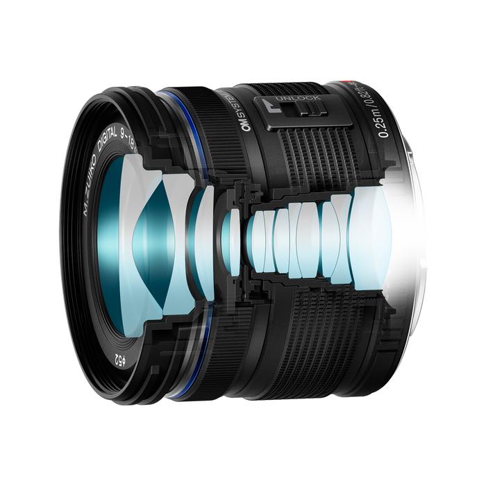 OM-System 9-18mm ED F4.0-5.6 II Lens