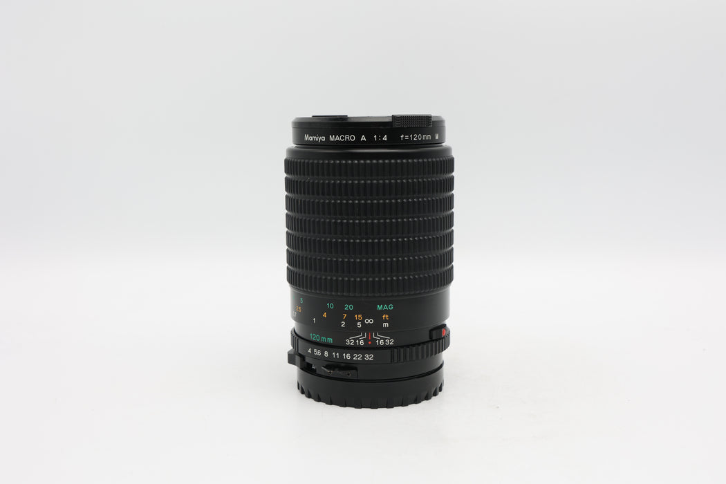 Used Mamiya 645 120mm F4 Mac (VG)