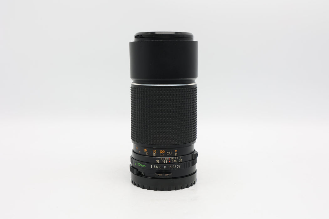 Used Mamiya 645 210mm F4 C (G) Bent Hood