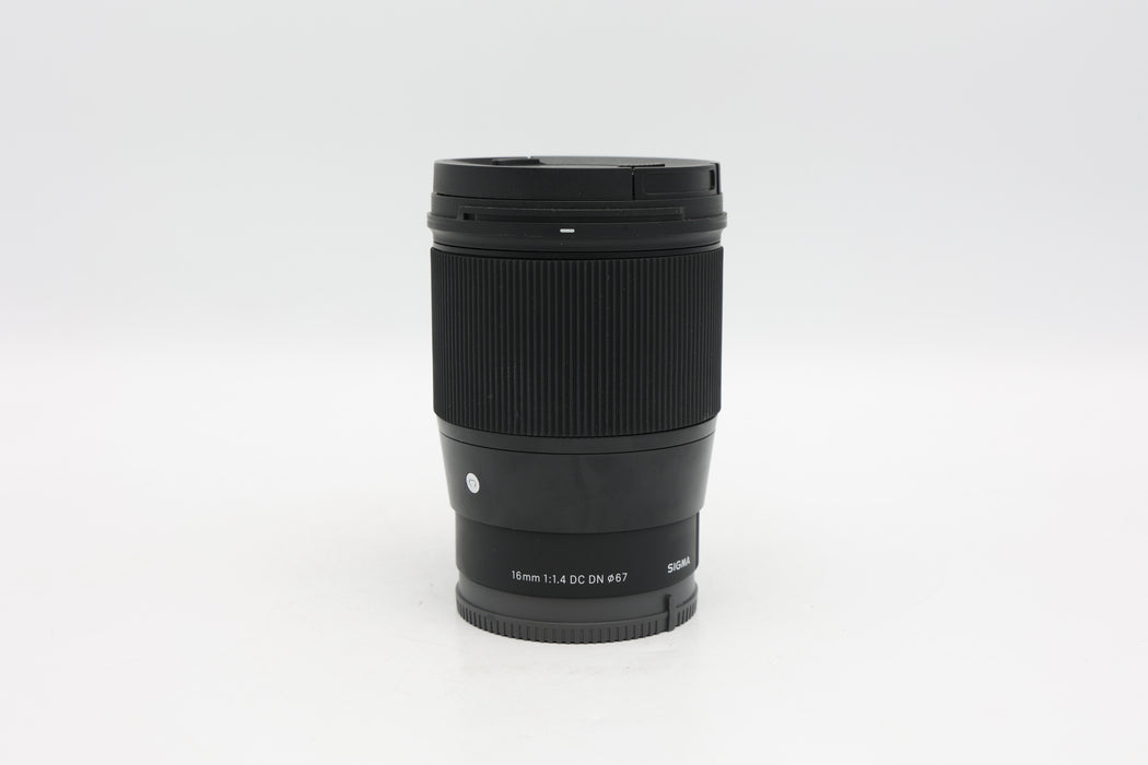 Used Sigma 16mm 1.4 DC DN Sony (VG)
