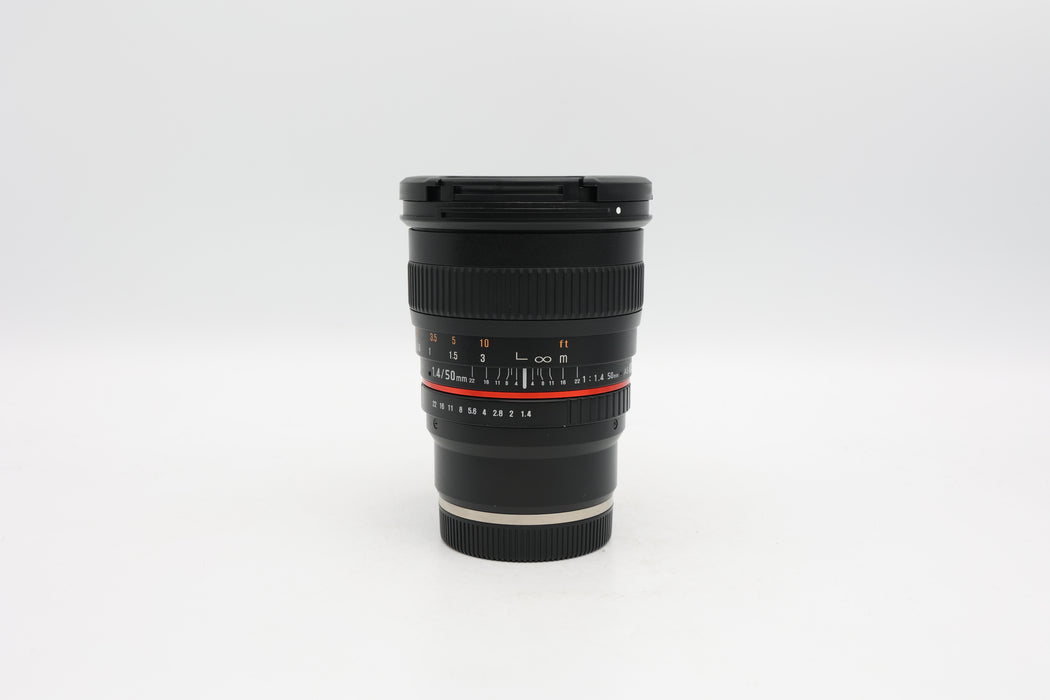 Used Rokinon 50mm T1.5 Sony (VG)
