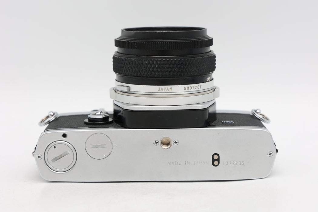 Used Olympus OM-1 Kit (Fair) Filter ring damage