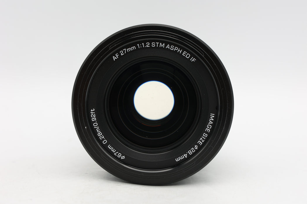 Used Viltrox AF 27mm 1.2 Pro E (EX)
