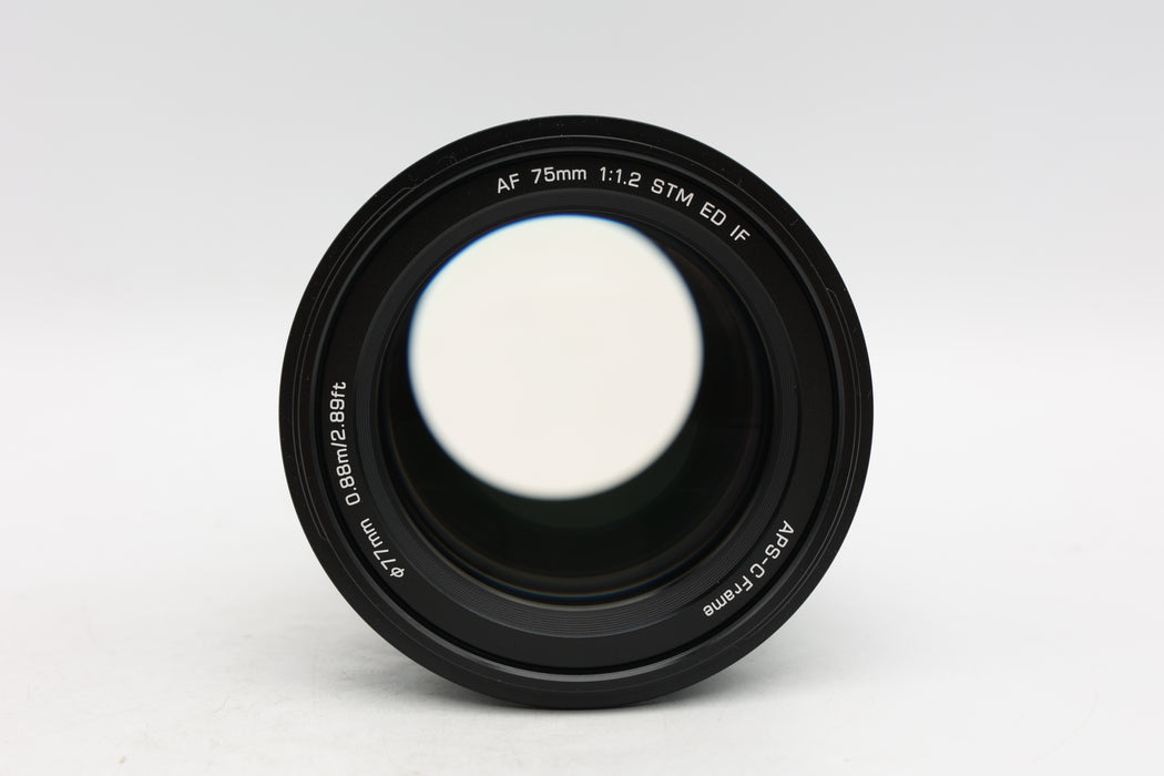 Used Viltrox AF 75mm 1.2 Pro E (EX)