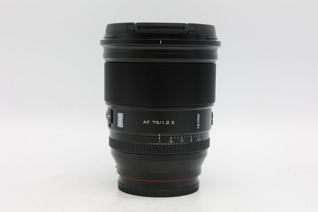 Used Viltrox AF 75mm 1.2 Pro E (EX)