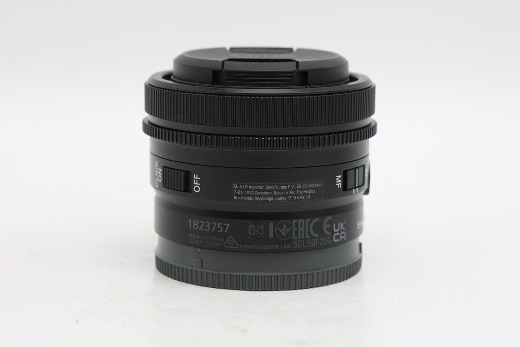 Used Sony FE 50mm f2.5G (EX)