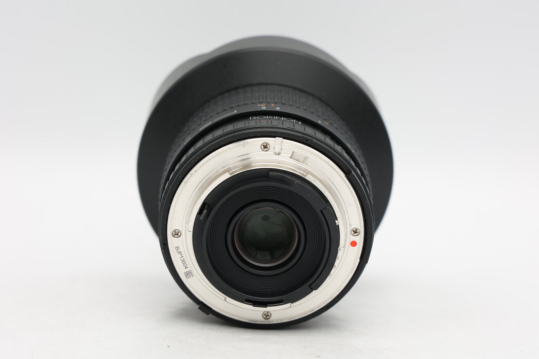 Used Rokinon 14mm f2.8 Nikon (VG)
