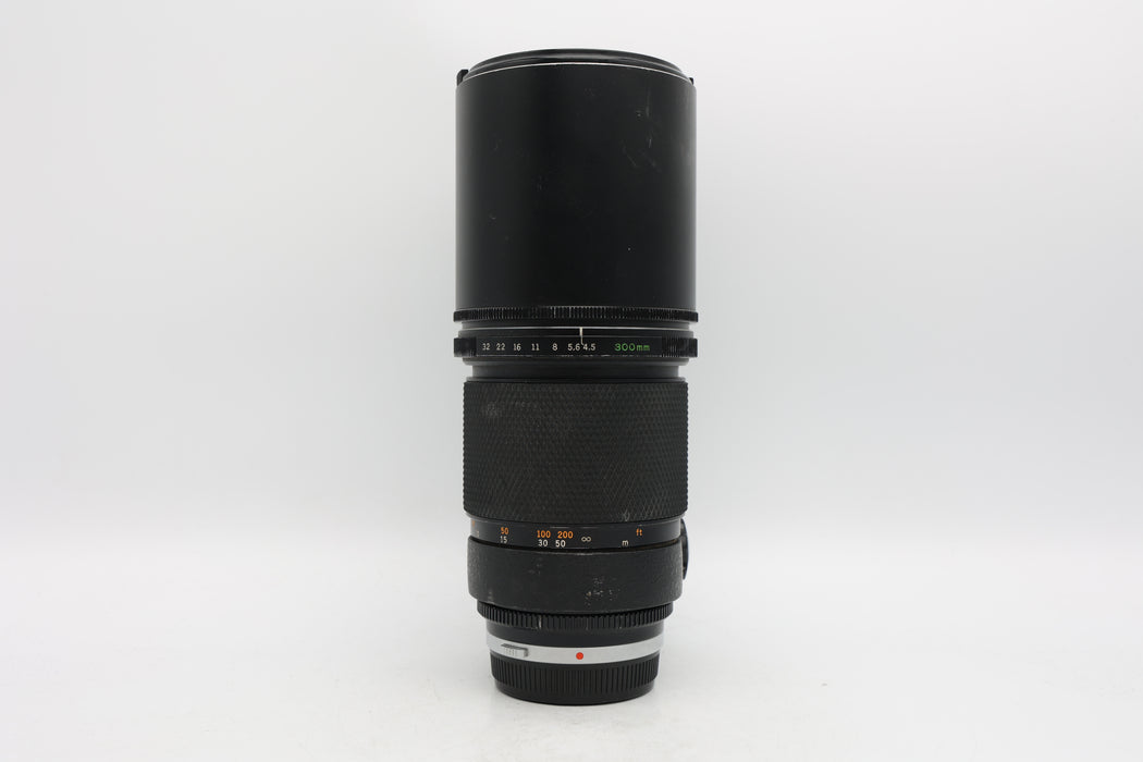 Used Olympus OM 300mm f4.5 (Good)