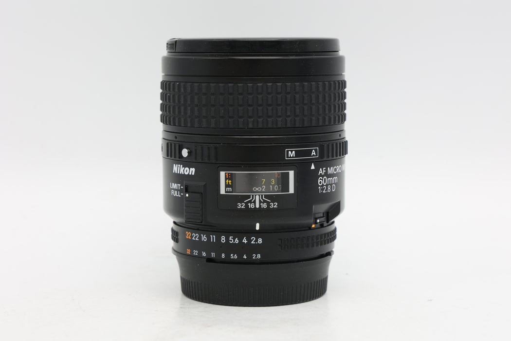 Used Nikon AF 60mm f2.8D Micro (Good)