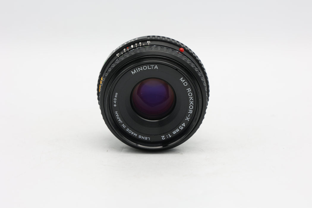 Used Minolta 45mm F2 MD (G)