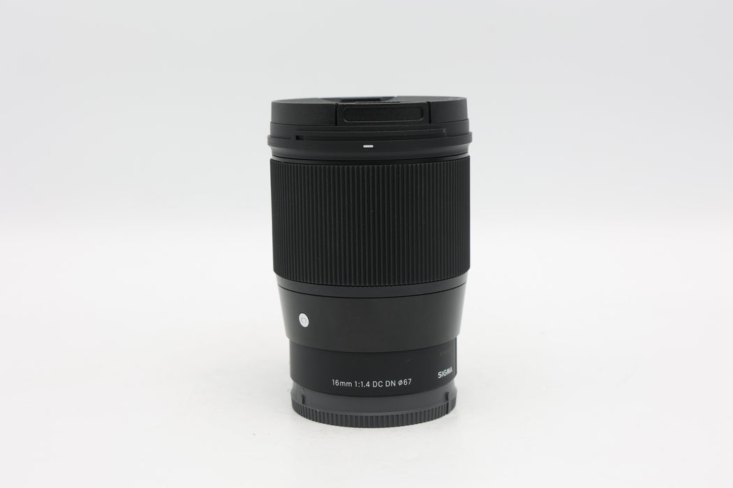 Used Sigma 16mm F1.4 E Mount (VG)