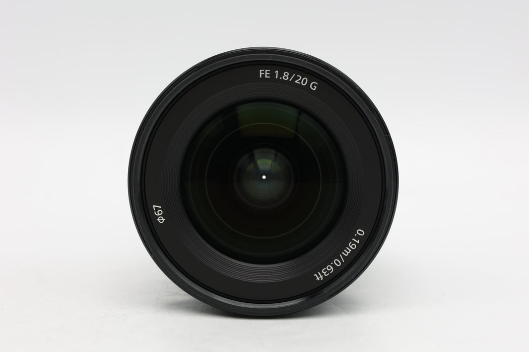 Used Sony FE 20mm f1.8 G (EX)