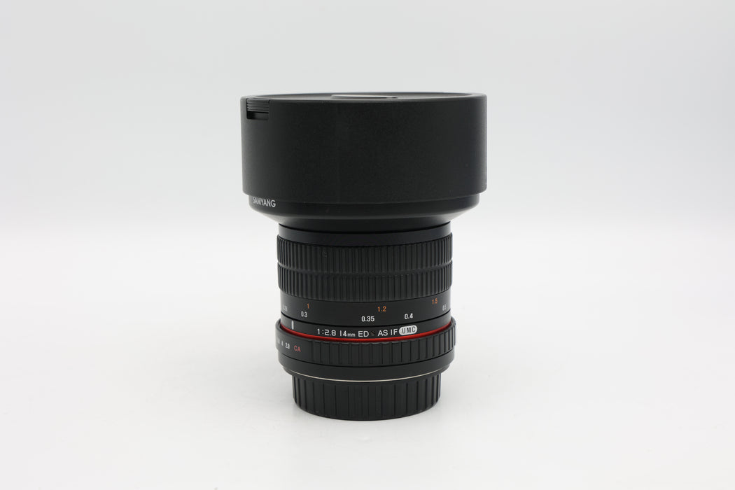 Used Samyang 14mm F2.8 CAF (EX)