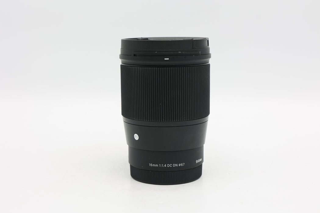 Used Sigma 16mm F1.4 DC Sony (VG)