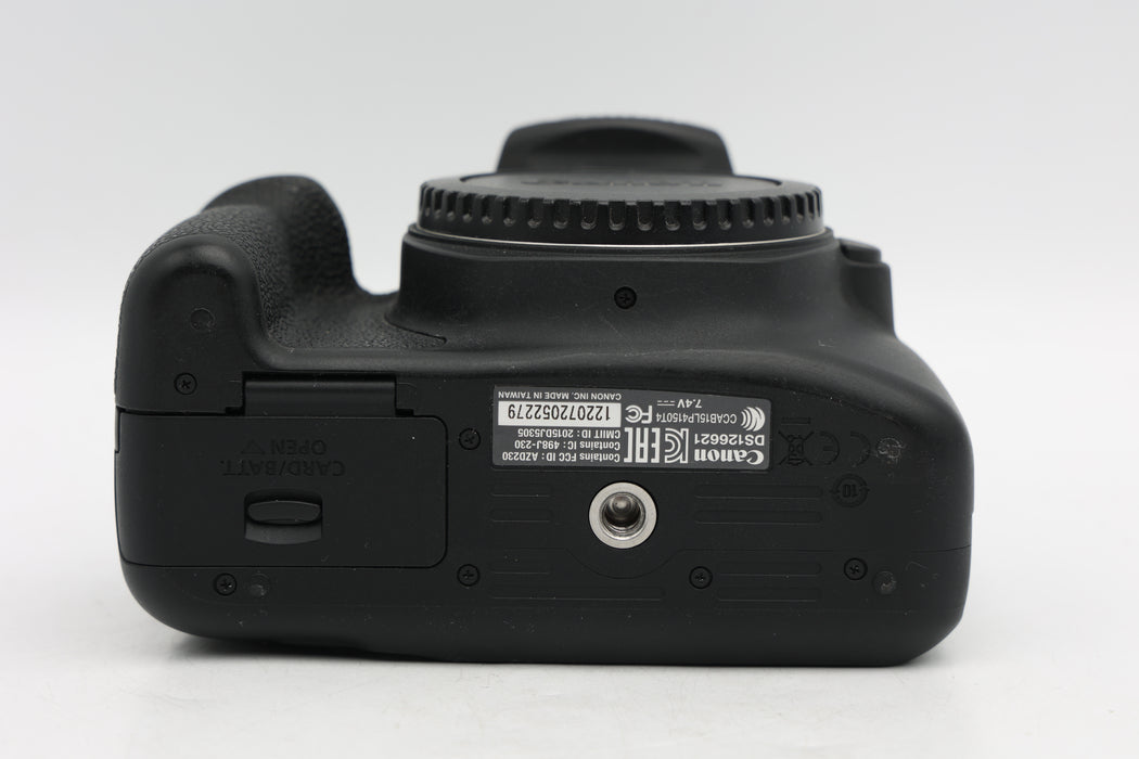Used Canon Rebel T6 Body (VG)