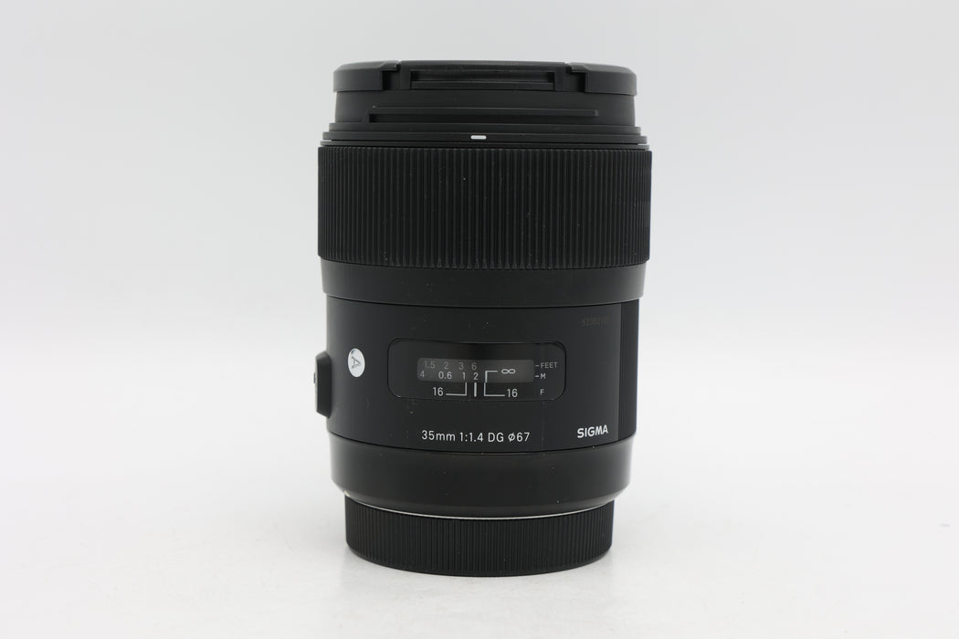 Used Sigma 35mm f1.4 DG Art EF (Good)