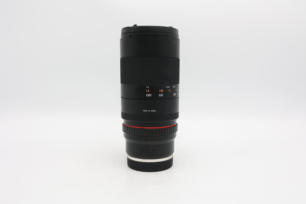 Used Samyang 100mm F2.8 Mac FE (VG)