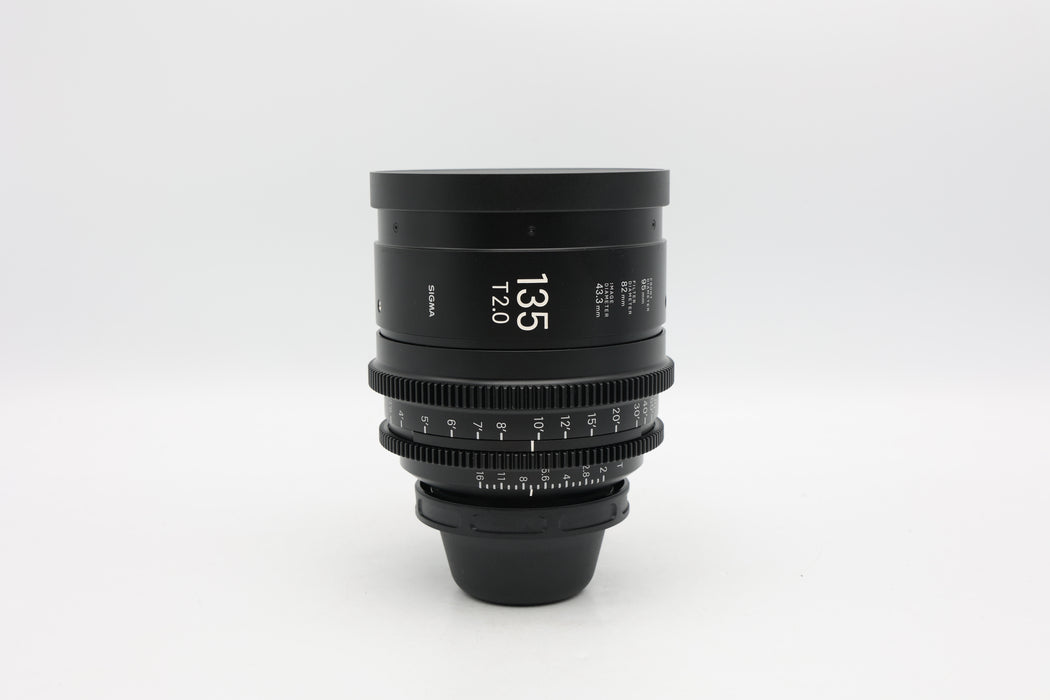 Used Sigma 135mm T1.5 PL Mount