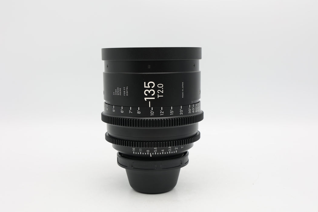 Used Sigma 135mm T1.5 PL Mount