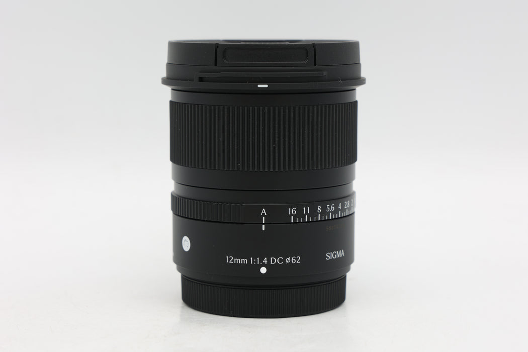 Used Sigma 12mm f1.4 DC XF (EX)