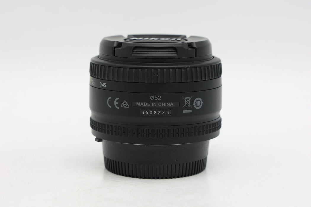Used Nikon AF 50mm f1.8D (EX)