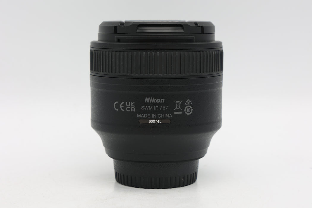 Used Nikon AF-S 85mm f1.8G (VG)