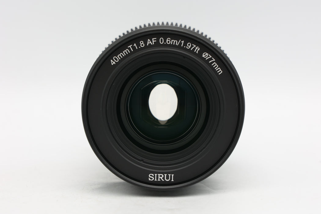 Used Sirui 40mm T1.8 Anamorphic L (EX)