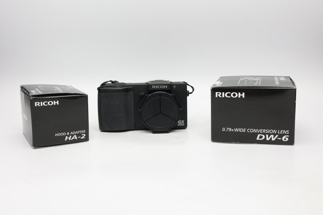 Used Ricoh GX200 W/DW6 HA2 (G)