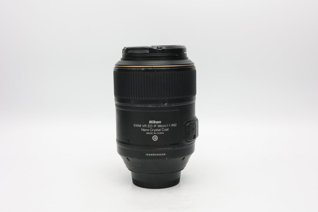 Used Nikon AFS 105 2.8 Mic VR (F)