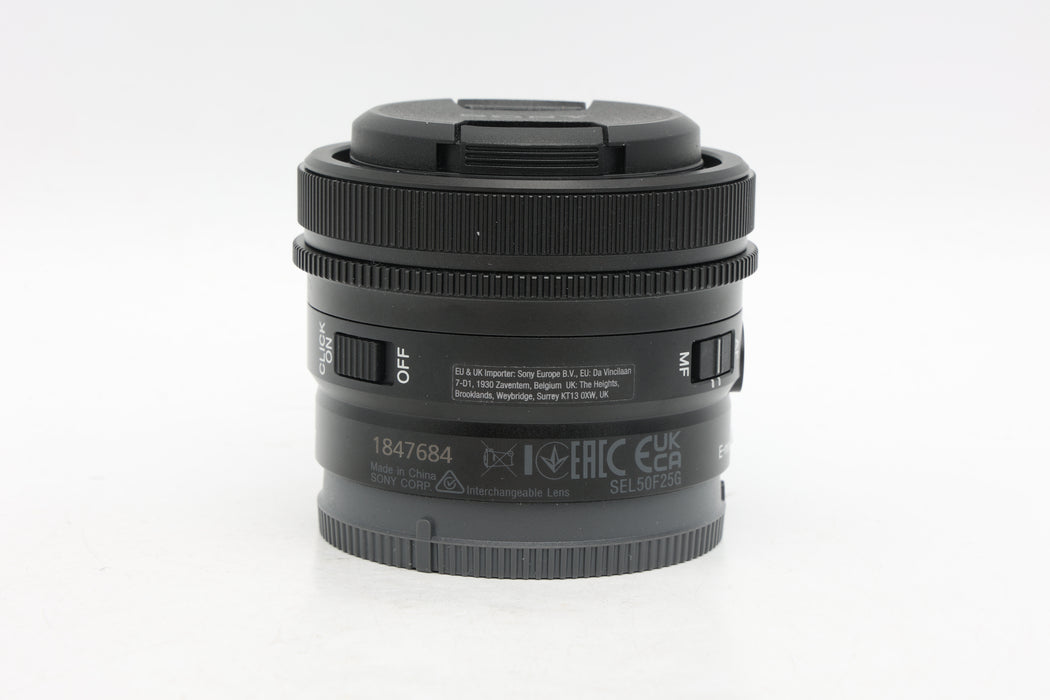 Used Sony FE 50mm f2.5 G (EX)