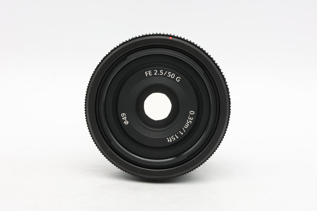 Used Sony FE 50mm f2.5 G (EX)