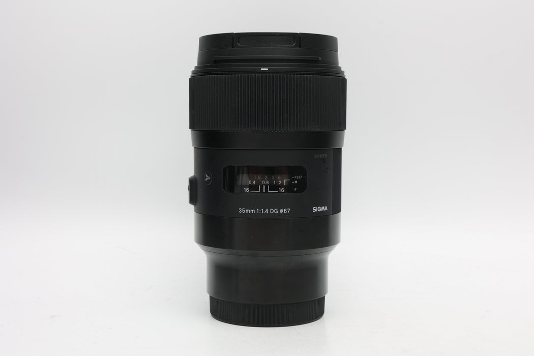 Used Sigma 35mm f1.4 DG Art FE (VG)