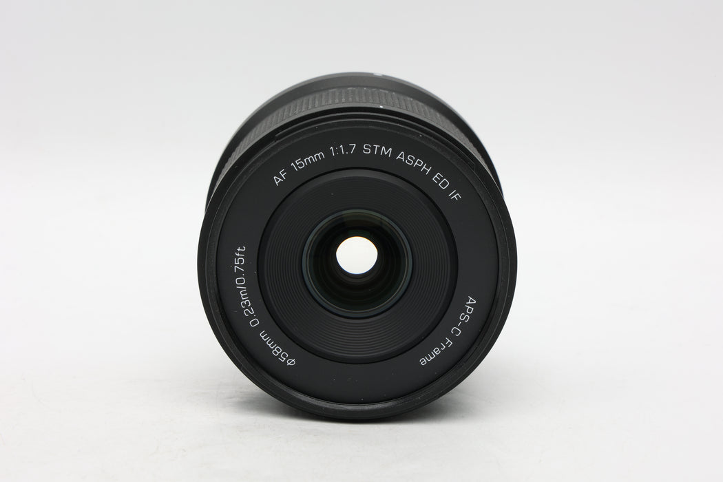 Used Viltrox 15mm f1.7 Z (EX)