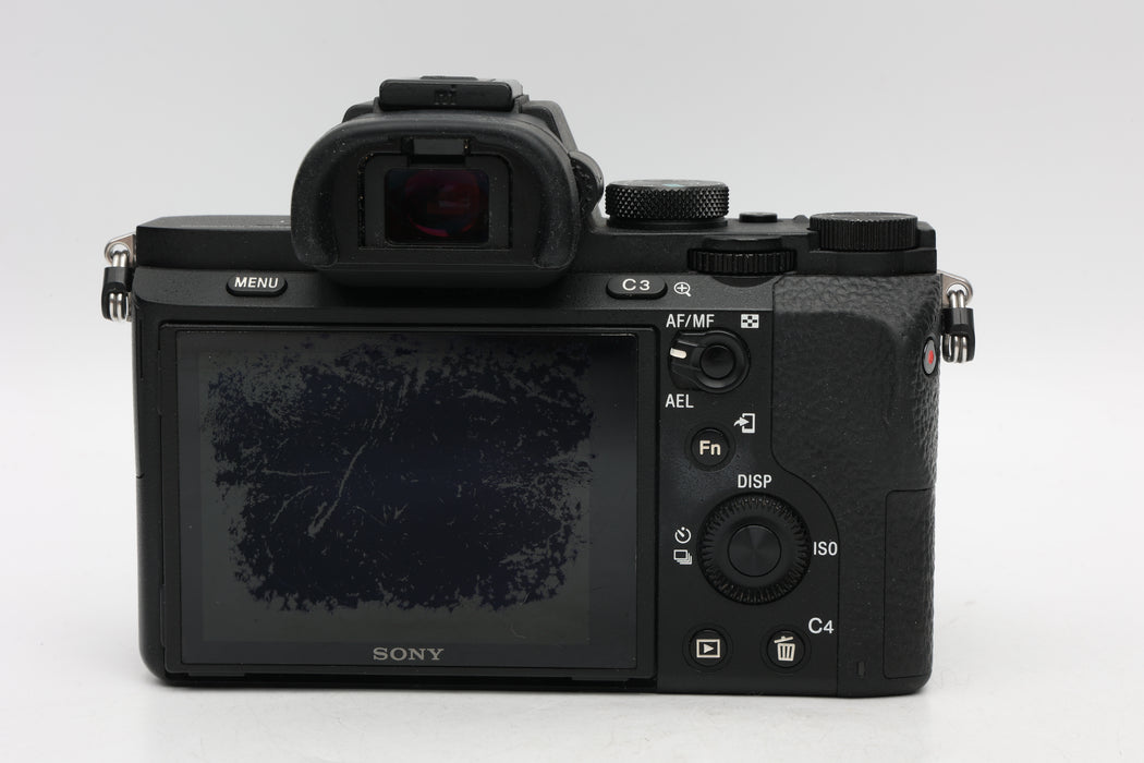 Used Sony A7 II Body (Fair) Screen delamination