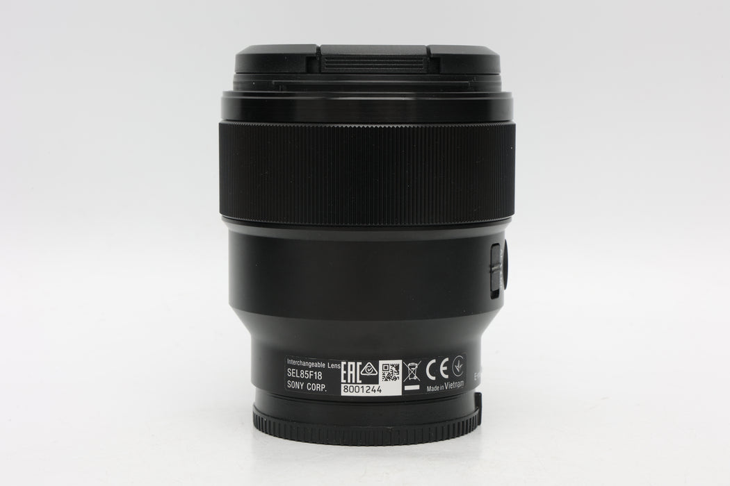 Used Sony FE 85mm f1.8 (VG)