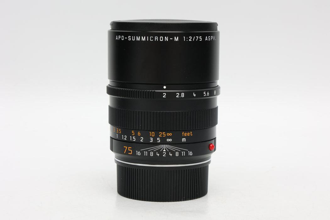 Used Leica M 75mm f2 APO (EX)