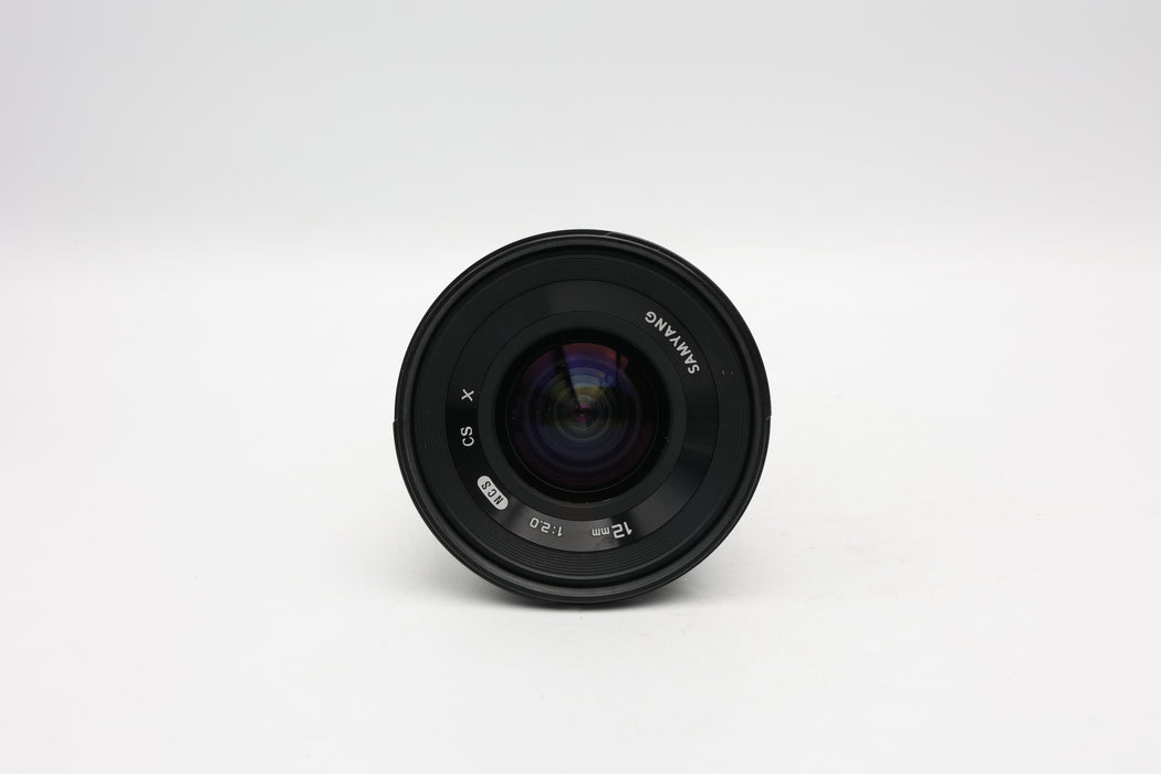 Used Samyang 12mm F2 X Mount (VG)