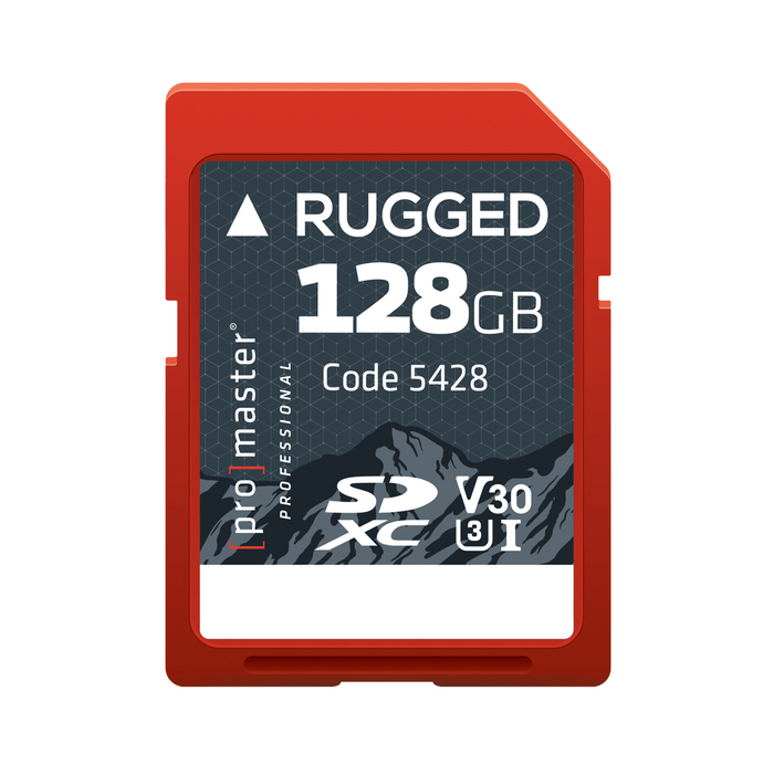 ProMaster 128GB Rugged UHS-I SDXC Memory Card