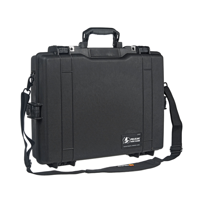 Pelican 1495 Protector Laptop Case with Pick-N-Pluck Foam & Lid Foam - Black